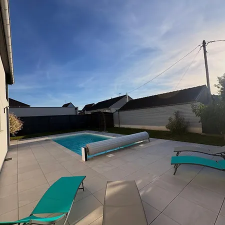Villa Maison Moderne Piscine & Petanque - 10 Min Colmar *