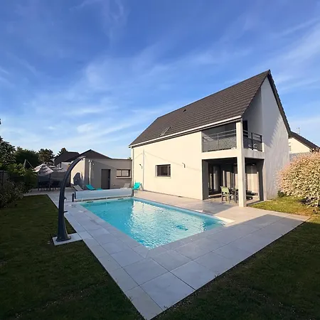 Maison Moderne Piscine & Petanque - 10 Min Colmar Logelheim