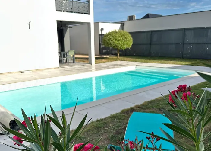 Maison Moderne Piscine & Petanque - 10 Min Colmar Logelheim
